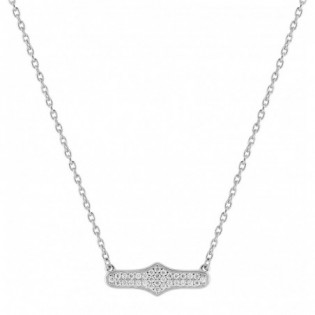 Collier argent rhodié Murat