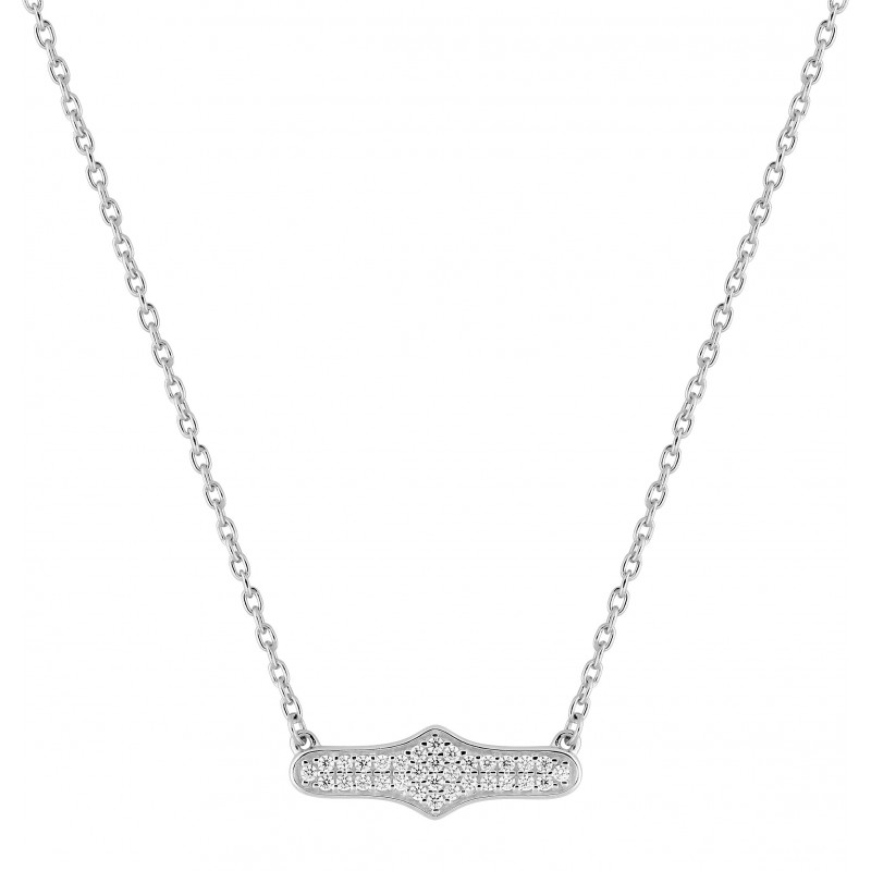 Collier argent rhodié Murat