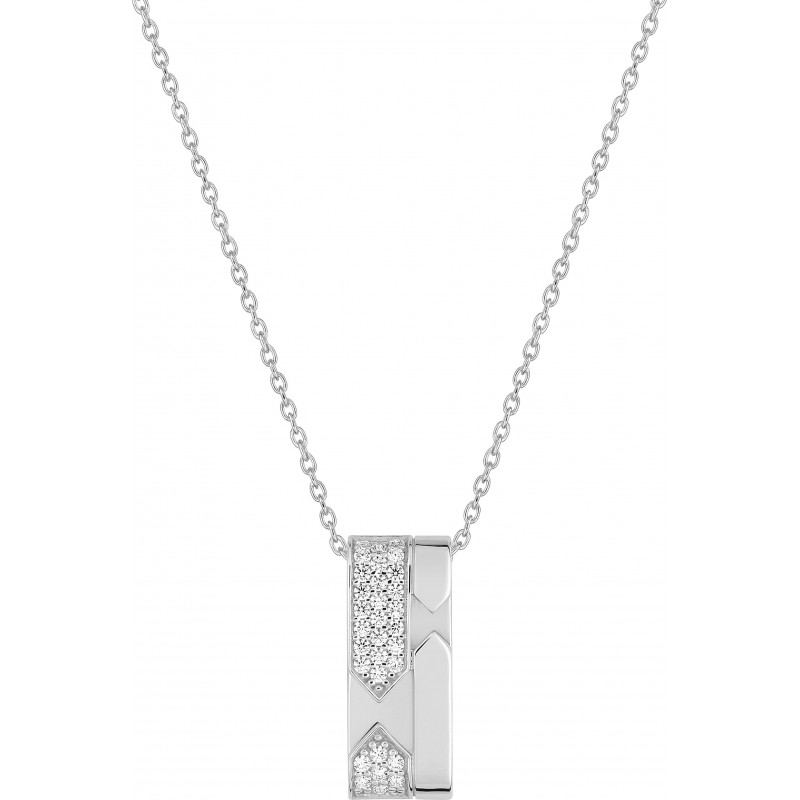 Collier argent rhodié Murat