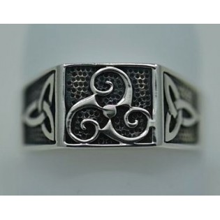 Bague celtique argent