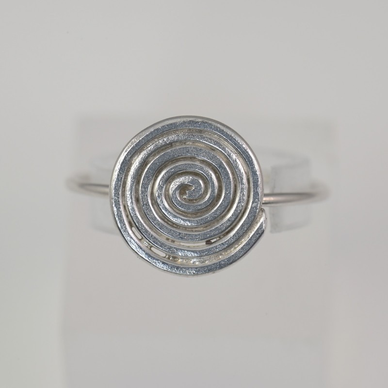 Bague spirale SPIP argent