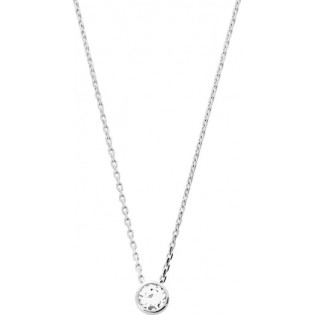 COLLIER ARGENT RHODIE ET OXYDE