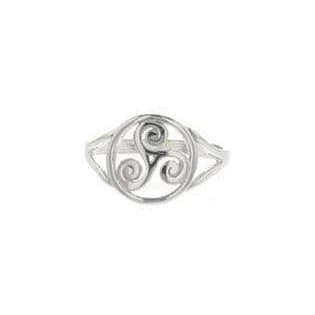 Bague argent Triskell