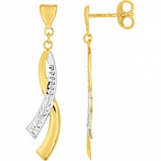 Boucles d'oreilles or 375