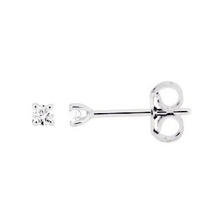 Boucles d'oreilles 375 diamants