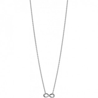 Collier argent rhodié