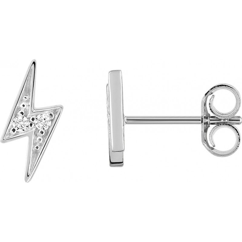 Boucles d'oreilles argent + oz