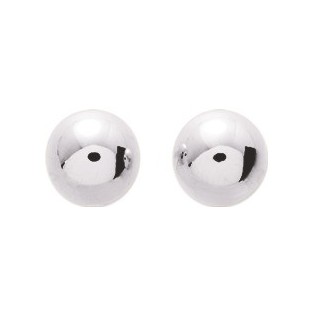 Boucles d'oreilles argent 8mm