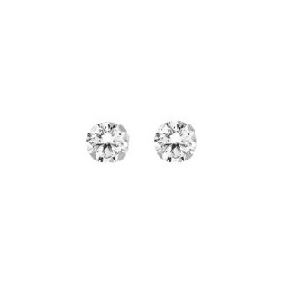 Boucles d'oreilles argent + oz 4mm