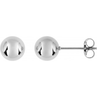 Boucles d'oreilles acier