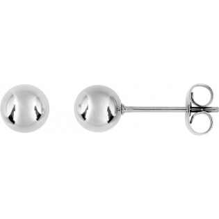 Boucles d'oreilles acier