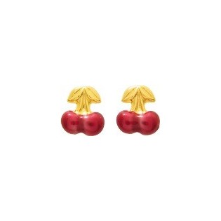 Boucles d'oreilles or 375