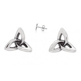 Boucles d'oreilles argent Triquetra