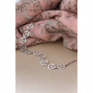 Bracelet argent Triskel