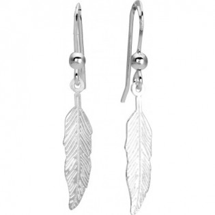 BOUCLES D'OREILLES ARGENT RHODIE