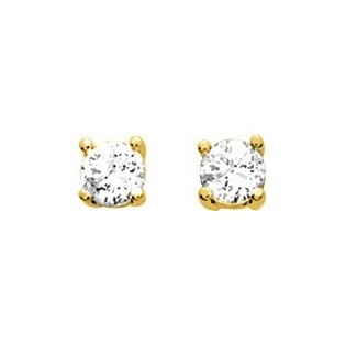 Boucles d'oreilles plaqué or + oz