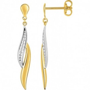 Boucles d'oreilles plaqué or