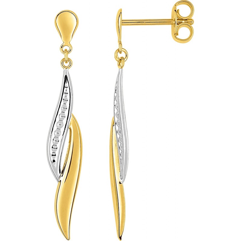 Boucles d'oreilles plaqué or