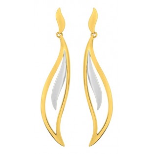 Boucles d'oreilles plaqué or