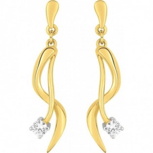Boucles d'oreilles plaqué or + oz