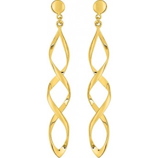 Boucles d'oreilles plaqué or