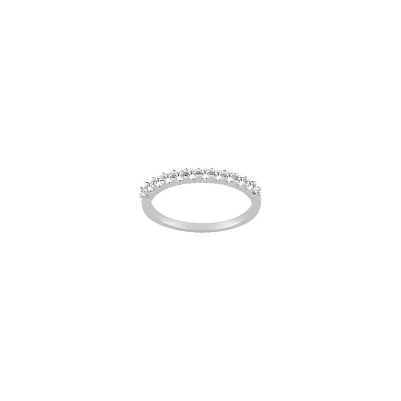 BAGUE ARGENT RHODIE 925/000