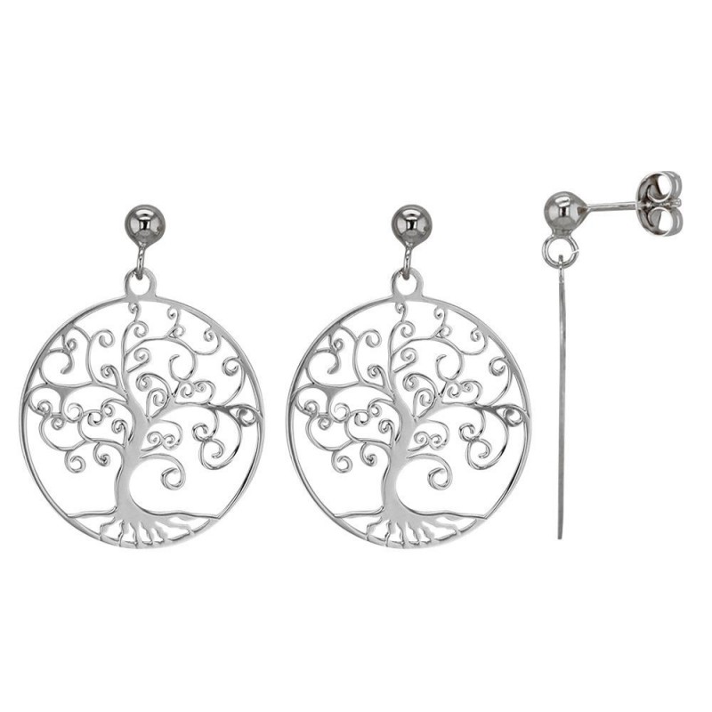 Boucles d'oreilles argent