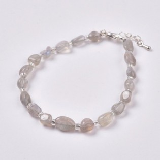 Bracelet labradorite naturelle