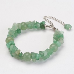 Bracelet aventurine vert