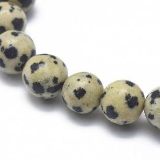 Bracelet jaspe dalmatien