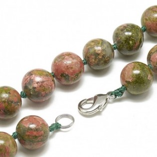 Collier unakite