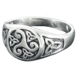 Bague Triskel argent