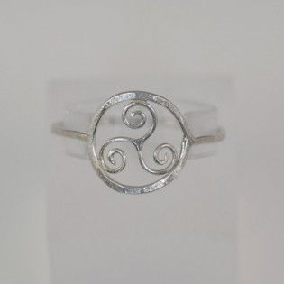 Bague Triskell CTP argent