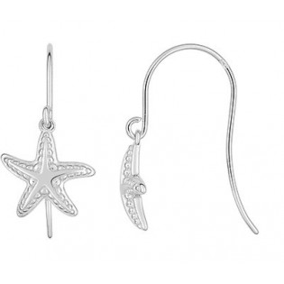 BOUCLES D OREILLES ARGENT RHODIE