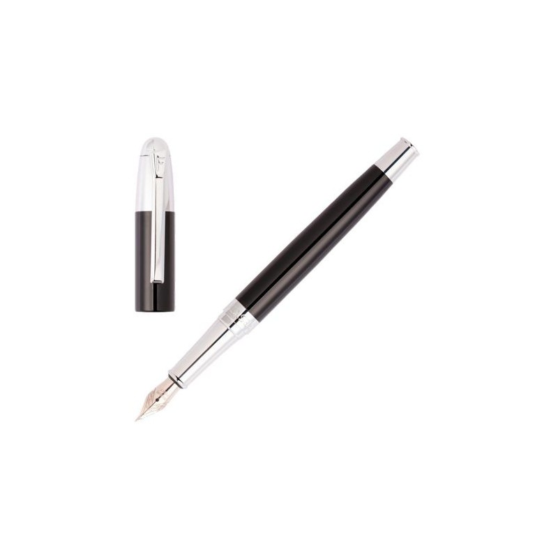 Stylo plume Classicals Chrome Black