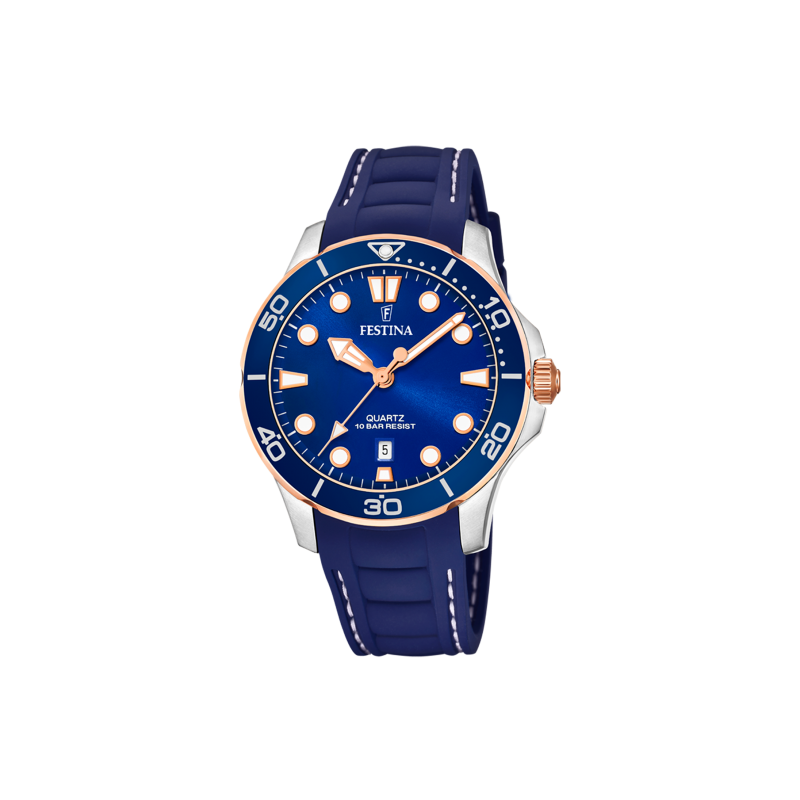 FESTINA SRA.ACE.COR.ESF.AZUL.